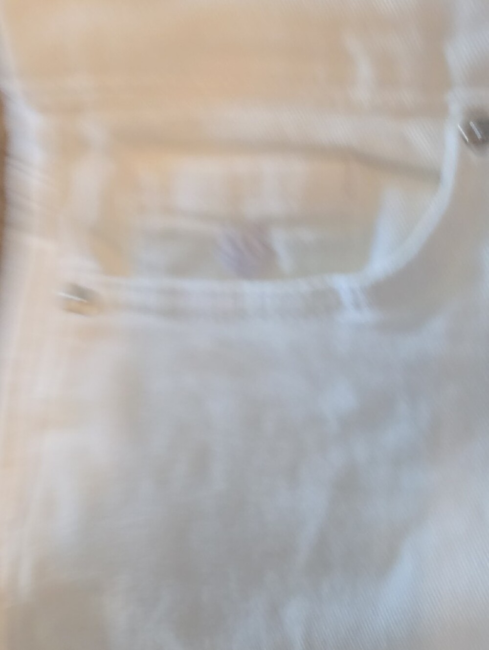 Gloria Vanderbilt White Flare Jeans - Picture 5 of 5